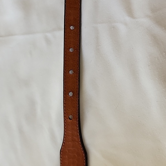 Men's Brown Leather Belt - Picture 6 of 7